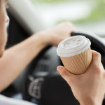 What is the link between caffeine and road accidents in the UAE?